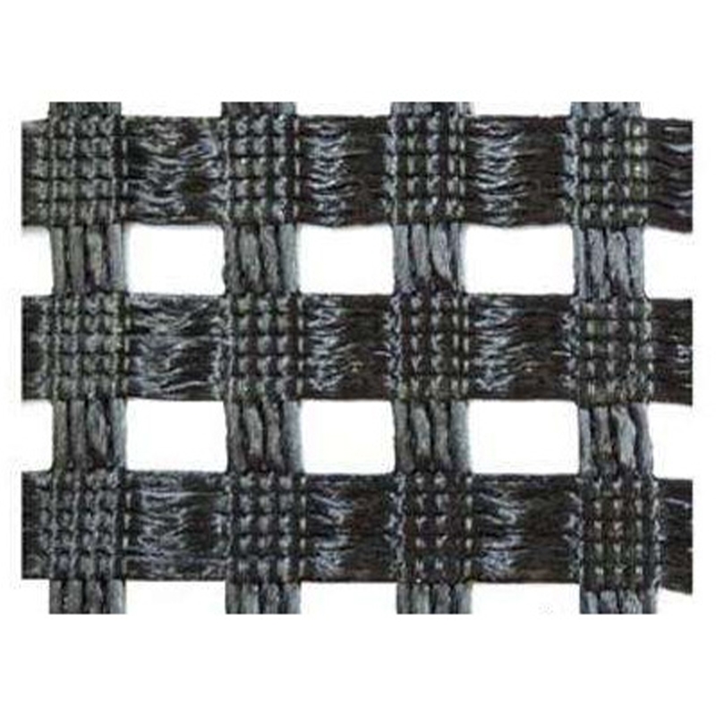 Warp strikket polyester geonet